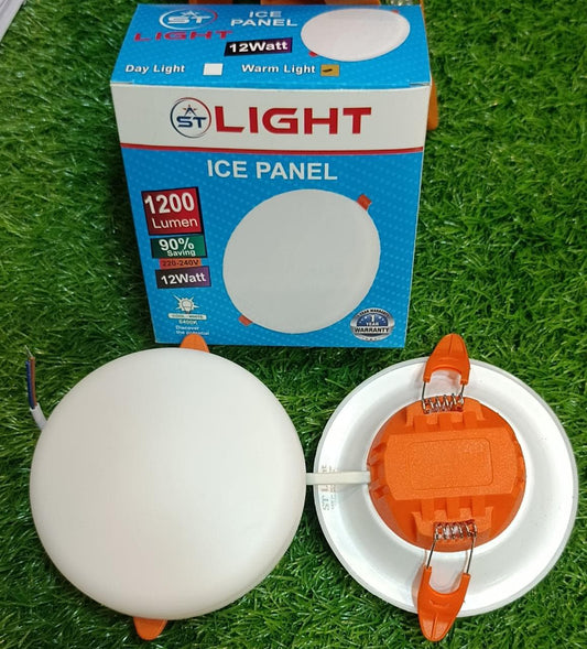 ST Series 12W SMD LED Ice Panel Light 6400K Cool White