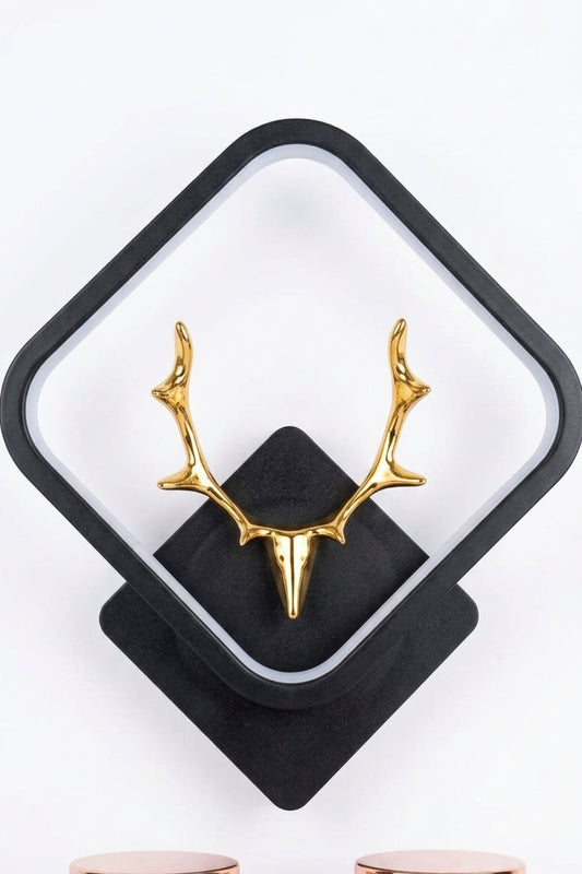 Black Deer Wall Light LED SHowcase
